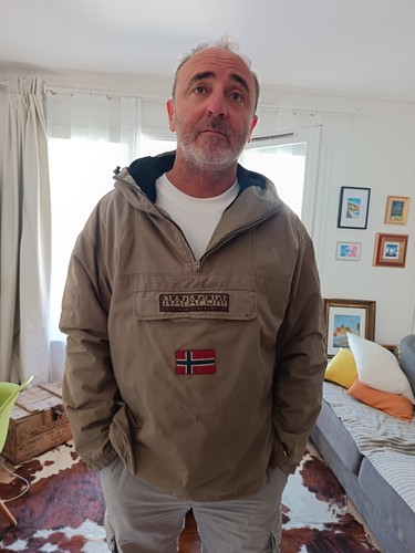 Napapijri anorak homme beige