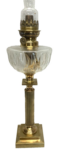 Ancienne grande lampe - ancienne, a
