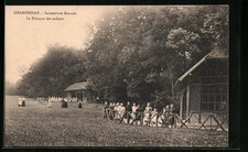 Old postcard Champrosay, Sanatorium Minoret - Le Kiosque des enfants 