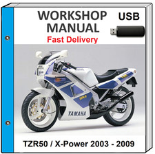 YAMAHA TZR50 X-POWER 2003 2004