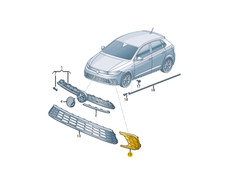 VOLKSWAGEN POLO AW Pare-chocs