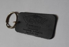 1997 Harley Davidson Leather Keychain - Life Member HOG Annual Rally Portland