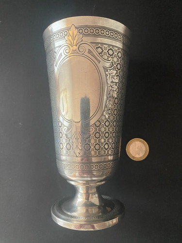 Grande timbale argent minerve - grande,
