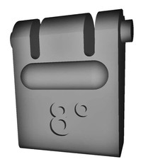 Paire de Pieds de remplacement