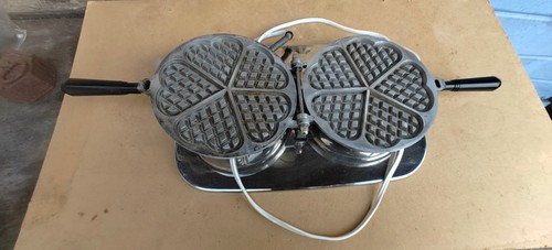 Gaufrier vintage inox - vintage,