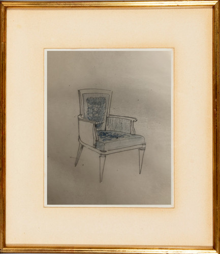 Dessin original mobilier de - dessin,