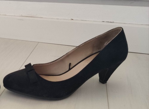 Escarpins noir tex talon - escarpins, 39