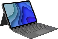 Logitech Folio Keyboard Case Trackpad Smart iPad Pro 11" 920-009743 – Gray