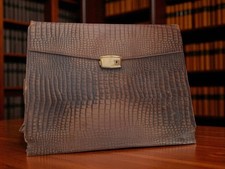 Porte-documents vintage cuir