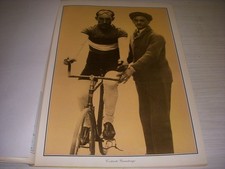 CYCLISME PHOTO SI117 SEPIA COUPURE REVUE Constante GIRARDENGO