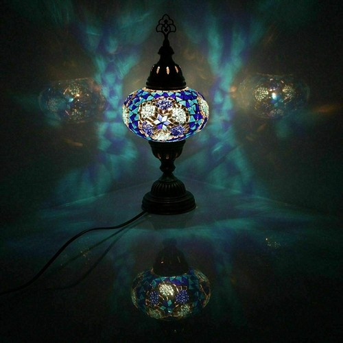 Lampe bureau mosaïque - lampe,