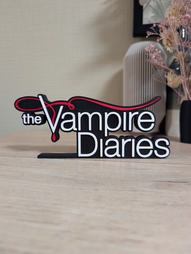 Logo the vampire diaries 3d - vampire, en