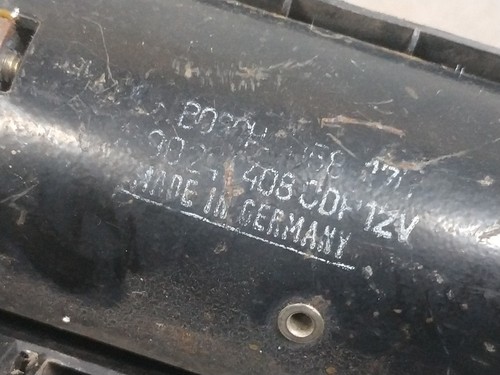 Moteur essuie glace - moteur, av