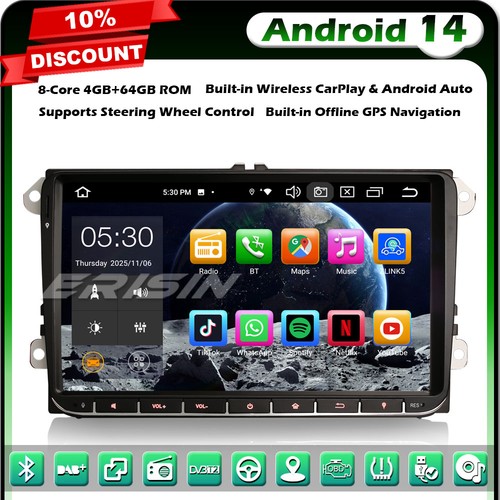 Android gps autoradio - 9",