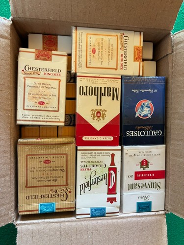 Lot paquets cigarettes - 38, de