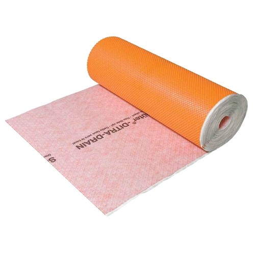 Schluter ditra drain membrane - ditra-drain,
