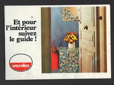 VENISSIEUX (69) PAINT FACTORY, VINYL, ADHESIVE "VENILIA" VINTAGE catalog