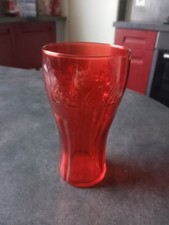 Verre collector coca cola rouge, neuf