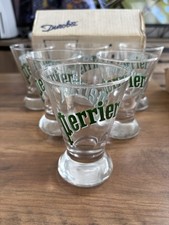 lot de 6 verres perrier