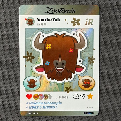 Yax the yak card fun - the, disney