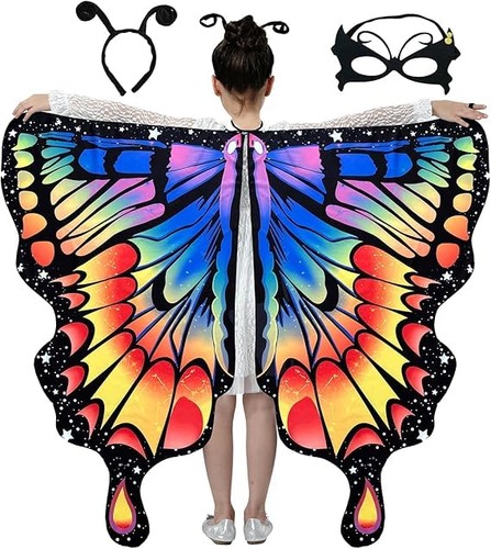Enfant ailes papillon cape - enfant,
