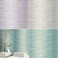 Arlo Ombre en Relief Rayures Métallique Holden Papier Peint - Gris,Bruyère &