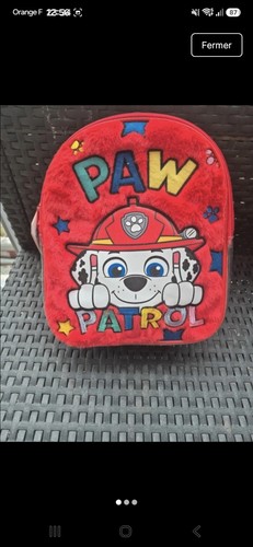 Paw patrol sac dos avec - patrol,