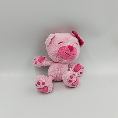 Doudou ours rose nuco - rose, nenuco