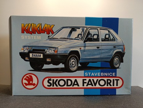 Maquette kit skoda favorit - skoda,