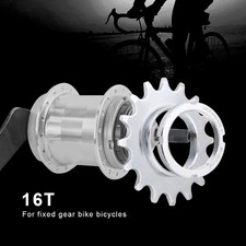 Durable Steel Single Speed Freewheel Flywheel Sprockets Parts For Fixed Gear