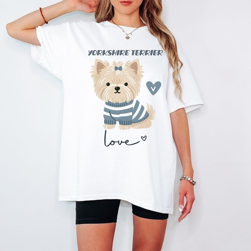 Shirt yorkshire terrier love - terrier,