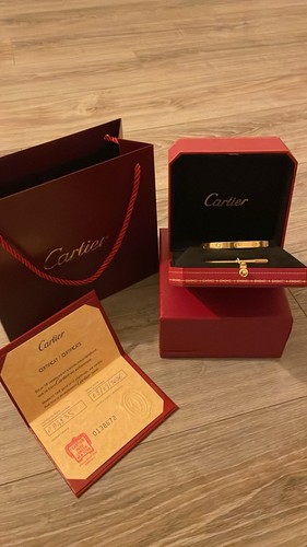 Cartier love bracelet - bracelet, jonc