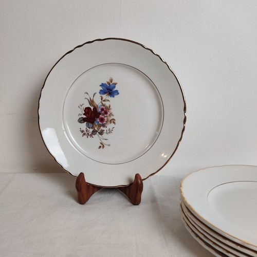 Assiettes plates moulin des - plates,