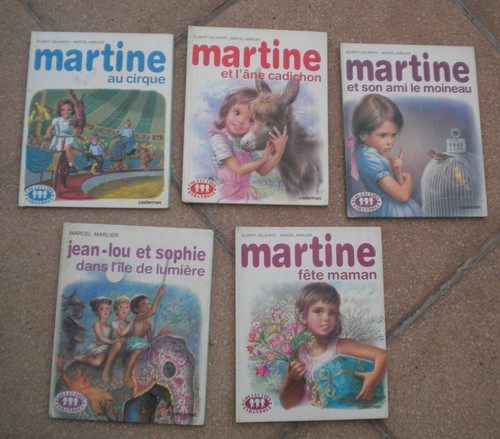 Lot livres martine - ,