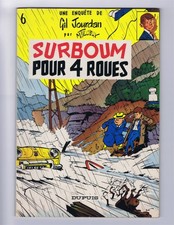 GIL JOURDAN  T6  SURBOUM POUR 4 ROUES  EO  TILLIEUX  DUPUIS   TTBE
