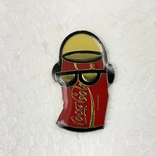 Pin's Coca-Cola Casque Audio