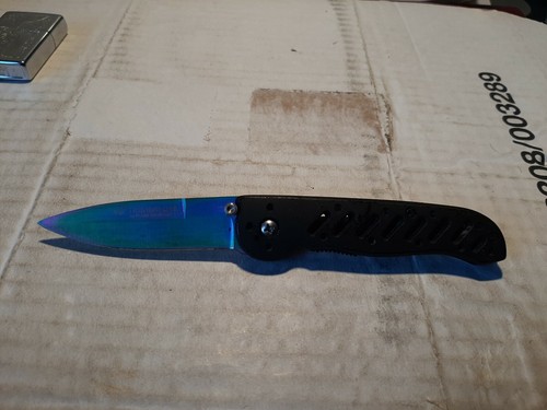 Couteau poche titanium line - couteau,