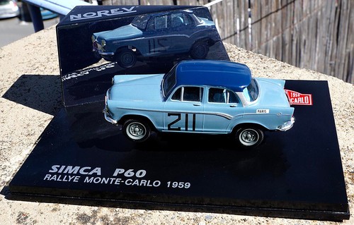 Simca aronde p60 rallye - rallye, monte