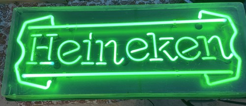 Heineken enseigne lumineuse - enseigne,