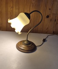 Lampe à poser tulipe col de