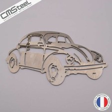Décoration Murale VW Coccinelle en Inox