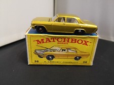 W473-MATCHBOX LESNEY No36C OPEL DIPLOMAT WITH BOX.**GREY ENGINE**