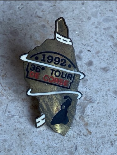 Pin tour corse 1992 - de,