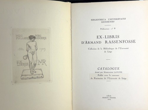 Lavoye libris d armand - lavoye:, ex-libris