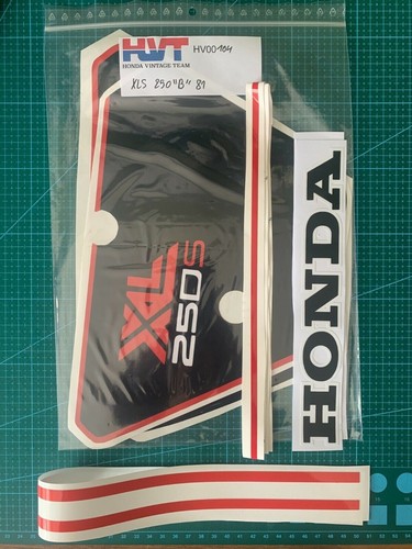 Honda xls 250 - honda, stickers