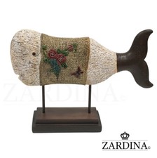 Sculpture créative baleine