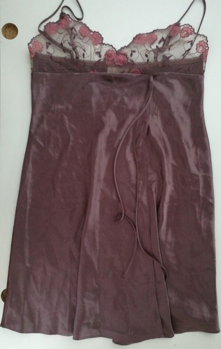 Nuisette sexy satin violet - nuisette,