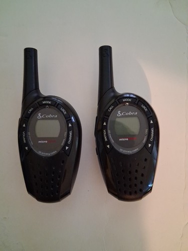 Cobra microtalk black walkie - cobra,