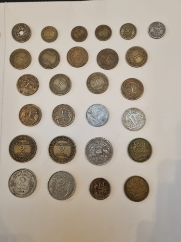 Lot monnaies françaises - 26,