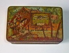 Ancienne boîte tôle litho 50